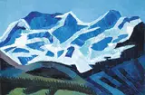 David Pugh, Glacier, 1993, oil on canvas