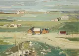 Arto Yuzbasiyan, From East Side Studio Window, Collingwood Studio, 1983, oil on canvas