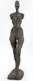 William Chattaway, Untitled - Standing Woman #I/IV, 1968, bronze sculpture