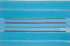 William Perehudoff, AC-75-39, 1975, acrylic on canvas