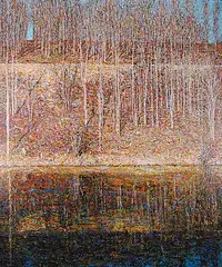 Brent McIntosh, Pond, 2000, acrylic on canvas