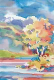 Barb Brooks, Roche Bonhomme, watercolour on paper