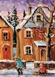 Rod Charlesworth, Winter Street Scene [Hamilton]