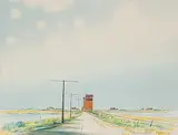 Robert Newton Hurley, Untitled - Grain Elevator