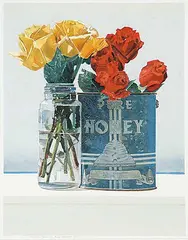 William Griffith Roberts, Pure Canadian Honey, watercolour on paper