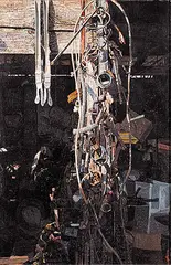 Alan Wylie, Spare Parts, oil on wood board