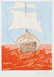 Salvador - After Dali, Naphtali #SA 100/195, 1973, etching with colour stencil on paper