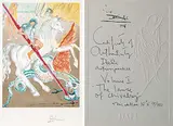 Salvador - After Dali, The Lance of Chivalry #E119/350, 1978, colour lithograph on paper