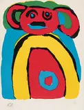 Karel Appel, Untitled - Monkey #45/300