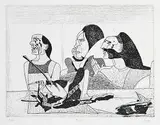 Ivan Eyre, Echo #41/75, etching on paper
