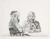Ivan Eyre, Persona #38/75, etching on paper