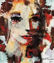 Aristide Gagnon, Claire, 1982, oil on canvas