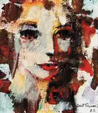 Aristide Gagnon, Claire, 1982, oil on canvas