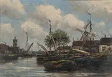 Hermanus Koekkoek the Younger, N1 Alkmaar, Holland, oil on canvas
