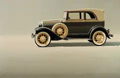 Jack Mills, Untitled - Exquisite Ford, 1968, oil on canvas