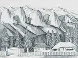 David Pugh, Mt. Rundle from Canmore