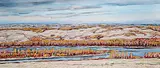Adeline Rockett, Along the River, 1992, acrylic on canvas