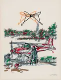 Jean Paul Riopelle, Parler La Corde #27/75, lithograph on paper