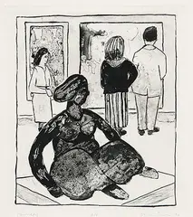 John Harold Thomas Snow, Townley #A/P, 1980, etching on paper