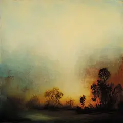 Darrell Underschultz, Ante Meridiem, 2007, acrylic on canvas
