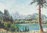 Armand Frederick Vallee, Untitled - Mt. Burgess, Emerald Lake, B.C.