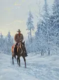 Richard Audley Freeman, Cool of the Evening, oil on canvas