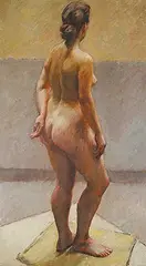 Paul Alexander Goranson, Untitled - Standing Nude, oil on canvas