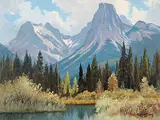 Roland Gissing, Near Canmore