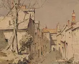 Alfred Crocker Leighton, Untitled - The Narrow Road