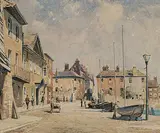Alfred Crocker Leighton, Untitled - The Old Fishing Village