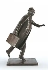 William Hadd McElcheran, Untitled - A Swift Deal #3/9, 1995, bronze sculpture