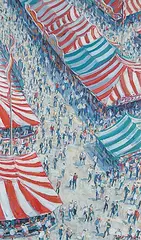 Stan Phelps, Midway, 1990, oil on canvas