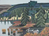 David Pugh, Winchell Swamp II, 1981, oil on canvas