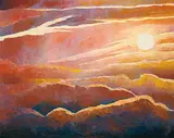 David Pugh, Above the Clouds, 1993, oil on canvas