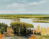 Allen Sapp, Road to Sask. Hospital, Battleford, Sask. River