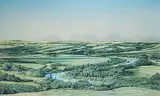 William H. Webb, Battle River Valley from Above the Koroluk Slide
