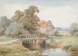 Henry John Sylvester Stannard, Untitled - Country Homestead