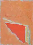 Dan Christensen, Untitled - Tangerine Triangle