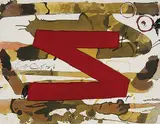 Antoni Tàpies, Untitled - Z #H.C.
