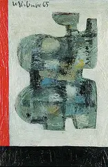 Herbert Johannes Joseph Siebner, German Heritage, 1965, oil on wood board
