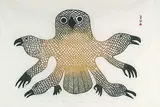 Kenojuak Ashevak, Spirit Bird #40/50