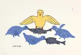 Helen Kalvak, Untitled - Owl and Friends