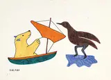 Helen Kalvak, Untitled - Play at Sea