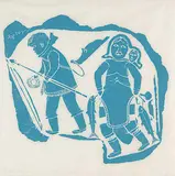 Joe Talirunili, Family #27/30, 1964, stonecut on paper
