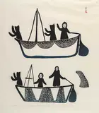 Lucy Qinnuayuak, Umiaks #22/50
