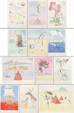 The Twelve Tribes of Israel #XXVII/XXXV by Salvador Dalí, 1973, colour etchings on paper, sold Feb 2011