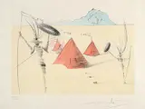 Judah #XXVII/XXXV by Salvador Dalí, 1973, etching with colour stencil on paper, sold Feb 2011