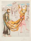 The Kingdom #I285/350 by Salvador Dalí, 1979, colour lithograph on paper, sold Feb 2011