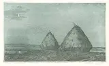 60 Sheaves / Stacks by Mykhailo Hordioyovich Derehus, colour etching on paper, sold Jan 2011