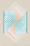 Tony Tascona, Ribbons #67/130, 1987, colour silkscreen on paper